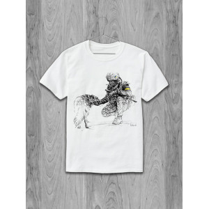  Tricou luptător APU cu un câine